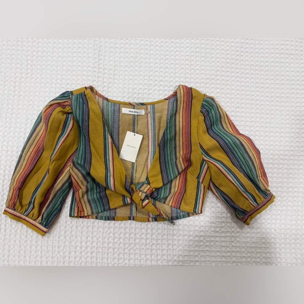 Urban Outfitters Multicolor Striped Blouse